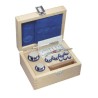 Kern Calibration Weight Set, Stainless Steel, Class F1, 1g to 1000g Range 325-062