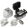 Phoenix Contact HC Series Heavy Duty Power Connector Kit 6 Contacts Die-Cast Aluminium Push-In Connection Salt Water 1416344