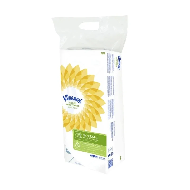 Kleenex Ultra Interfolded Hand Towels 7979, 2 Ply, 318 x 215 mm, White, 3720 Sheets