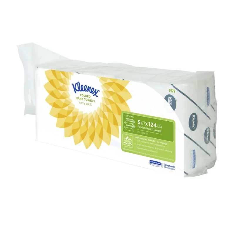 Kleenex Ultra Interfolded Hand Towels 7979, 2 Ply, 318 x 215 mm, White, 3720 Sheets