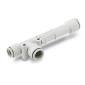 SMC Pneumatic Vacuum Generator, 1mm Nozzle, -90 kPa, 26 L/min Compact Ejector ZH10DSA-06-01-08S