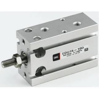 SMC CDU Series 10 mm Pneumatic Piston Rod Cylinder Double Acting Aluminium Alloy CDUK10-10D
