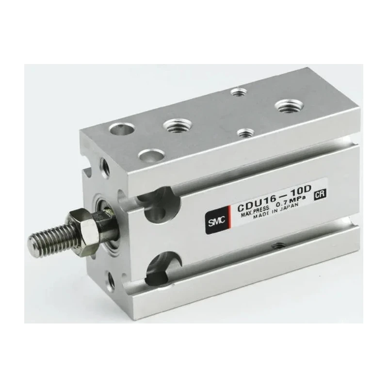 SMC CDU Series 10 mm Pneumatic Piston Rod Cylinder Double Acting Aluminium Alloy CDUK10-10D