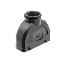 HARTING Han-Eco B Heavy Duty Power Connector Hood, Top Entry, Double Lever, IP66, M40, Fibreglass Polyamide 19430240428