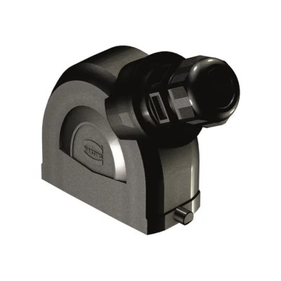 HARTING Han-Eco B Heavy Duty Power Connector Hood, Single Lever, Side Entry, M32, IP66, Fibreglass Reinforced 19431160547
