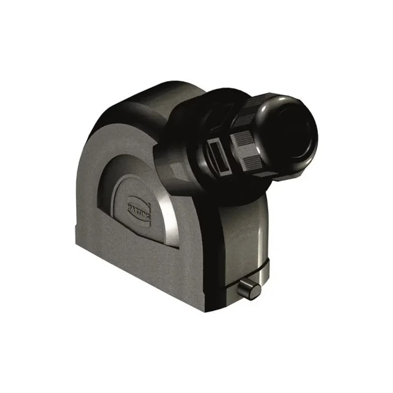 HARTING Han-Eco B Heavy Duty Power Connector Hood, Single Lever, Side Entry, M32, IP66, Fibreglass Reinforced 19431160547