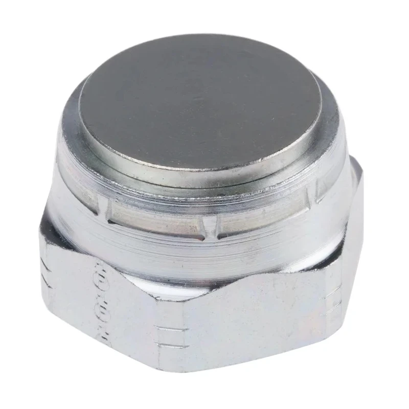 Parker BSPP Female Blanking Cap Steel Zinc Plated 120°C K4 Series 16FNMK4S