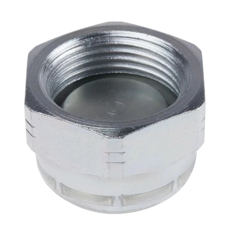 Parker BSPP Female Blanking Cap Steel Zinc Plated 120°C K4 Series 16FNMK4S