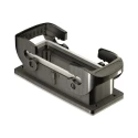 HARTING Han-Eco B Range Heavy Duty Power Connector Housing, Double Lever Bulkhead, IP66, Fibreglass Reinforced 19432240320