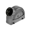HARTING Han-Eco B Range Heavy Duty Power Connector Hood, Side Entry, Double Lever, Polyamide, M32 Thread, IP66 19431240527