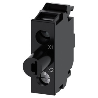 Siemens SIRIUS ACT 3SU14 Light Block 230V AC Green LED Module Screw Terminal 3SU1401-2BF40-1AA0