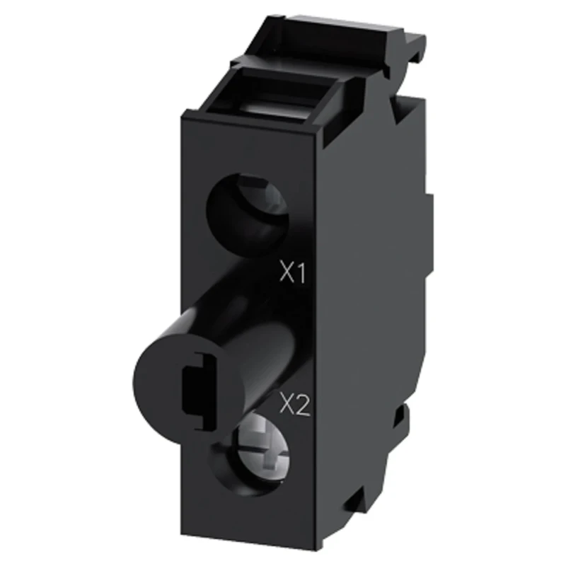 Siemens SIRIUS ACT 3SU14 Light Block 230V AC Green LED Module Screw Terminal 3SU1401-2BF40-1AA0