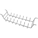 RS PRO Ultrasonic Cleaner Basket Ring Rack Stainless Steel for 3L Ultrasonic Cleaning Tank 183-7521