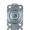RS PRO Swivel Castor 200 kg Capacity, 63 mm Wheel, Polypropylene, Bright Zinc Plated, Plain Bearing 183-0092
