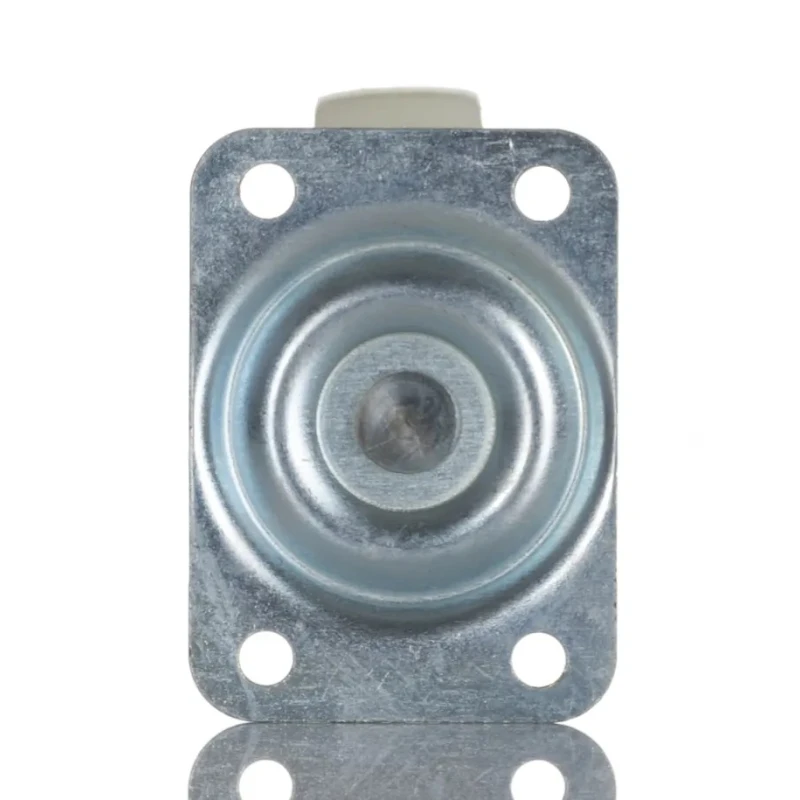 RS PRO Swivel Castor 200 kg Capacity, 63 mm Wheel, Polypropylene, Bright Zinc Plated, Plain Bearing 183-0092