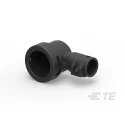 TE Connectivity DIN Circular Commercial Connector Cap, 76.9 mm x 32.1 mm, Black, 185793-1