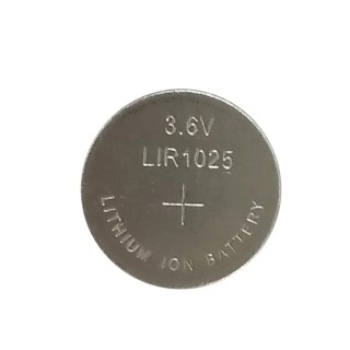 RS Pro Button Battery Lithium-Ion 3.7V 6mAh 10mm Diameter Standard Termination LIR1025 183-4283
