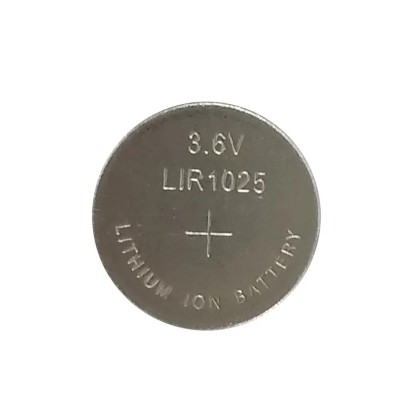 RS Pro Button Battery Lithium-Ion 3.7V 6mAh 10mm Diameter Standard Termination LIR1025 183-4283