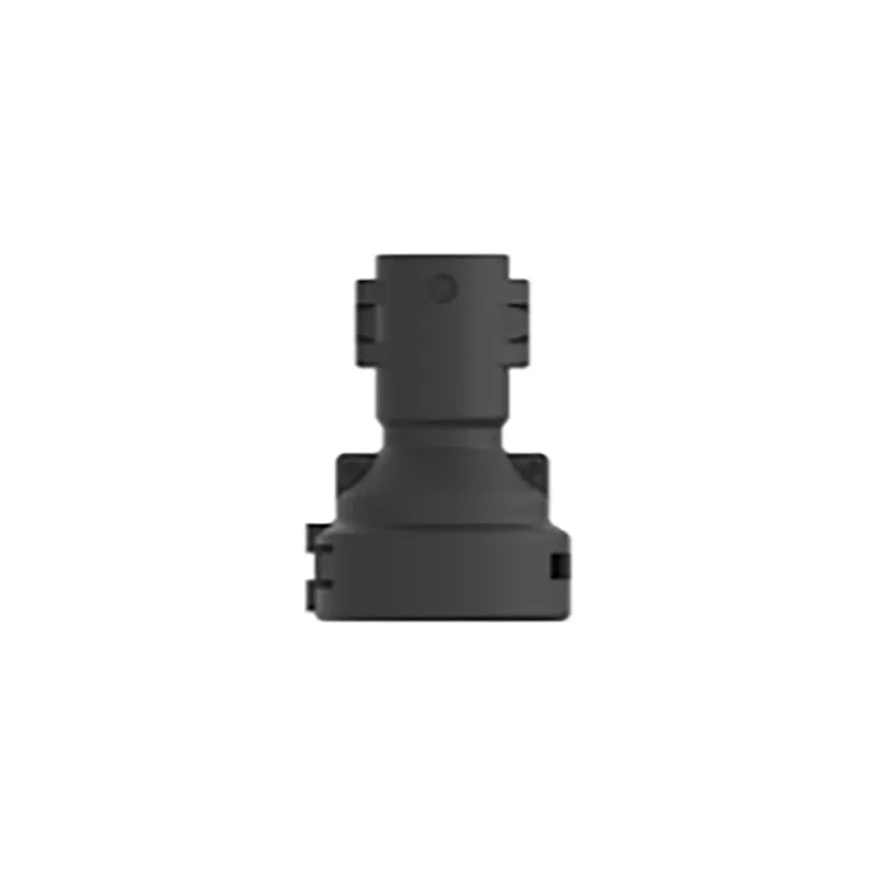 TE Connectivity Polyamide Horizontal Cover for Circular Connector 8.5mm Terminal, Black 185792-1