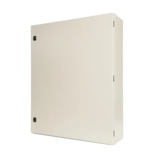 Contactum Galvanised Steel Wall Box, IP66, 1000mm x 800mm x 250mm, Quarter Turn Cylindrical Lock, IK10, 