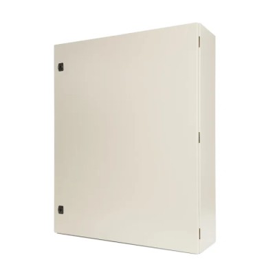 Contactum Galvanised Steel Wall Box, IP66, 1000mm x 800mm x 250mm, Quarter Turn Cylindrical Lock, IK10, 