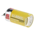 RS PRO Lithium Thionyl Chloride Battery 3.6V, 2/3 A, 2.1Ah, 17mm, PCB Pin, ER17335 183-5717