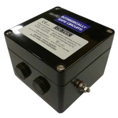 CE-TEK Black Polyester Junction Box, 10 Terminals, 4xM20 Entry, IP66, ATEX Certified, 120x90x122 mm, CEP121290PAI