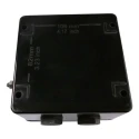 CE-TEK Black Polyester Junction Box, 10 Terminals, 4xM20 Entry, IP66, ATEX Certified, 120x90x122 mm, CEP121290PAI
