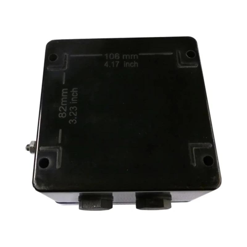 CE-TEK Black Polyester Junction Box, 10 Terminals, 4xM20 Entry, IP66, ATEX Certified, 120x90x122 mm, CEP121290PAI