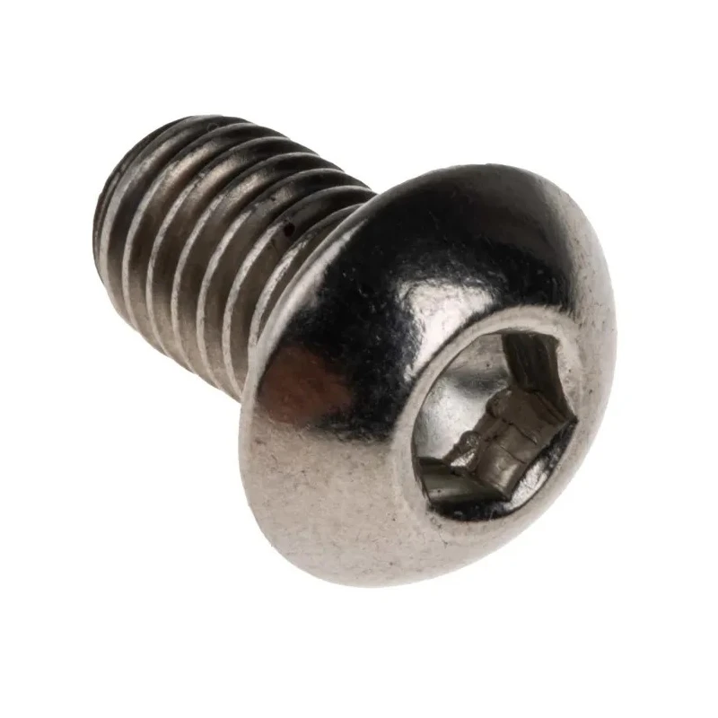 RS PRO Bright Zinc Stainless Steel Hex Socket Cap Screw, M8 x 12 mm, Hex Socket Head, ISO 7380, Grade 10.9 183-8761