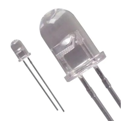 onsemi Infrared LED 940 nm, Through Hole T-1 3/4 Package, GaAs/AlGaAs, 1.6V, 27 mW/sr QED234