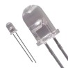 onsemi Infrared LED 940 nm, Through Hole T-1 3/4 Package, GaAs/AlGaAs, 1.6V, 27 mW/sr QED234