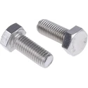 RS PRO Stainless Steel Hex Bolt M12 x 30 mm DIN 933 A4 Type 316 183-9124