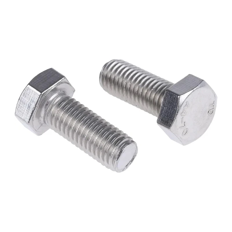 RS PRO Stainless Steel Hex Bolt M12 x 30 mm DIN 933 A4 Type 316 183-9124