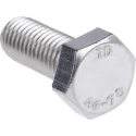 RS PRO Stainless Steel Hex Bolt M12 x 30 mm DIN 933 A4 Type 316 183-9124