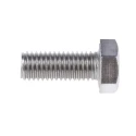 RS PRO Stainless Steel Hex Bolt M12 x 30 mm DIN 933 A4 Type 316 183-9124