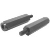 Wurth Elektronik M3 Polyamide Standoff Hex Male/Female 8 mm Body 8 mm Stud 971080365