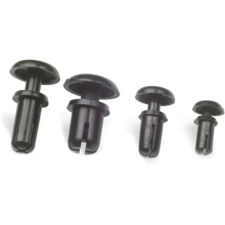 Wurth Elektronik High Nylon Snap Rivet Support, 6.5 mm Height, 3 mm PCB Hole, IEC RoHS REACH 700972400