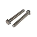 RS PRO Plain Stainless Steel Hex Bolt M12 x 80 mm Type 316 A4 Fully Threaded DIN 933 183-9174
