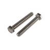 RS PRO Plain Stainless Steel Hex Bolt M12 x 80 mm Type 316 A4 Fully Threaded DIN 933 183-9174
