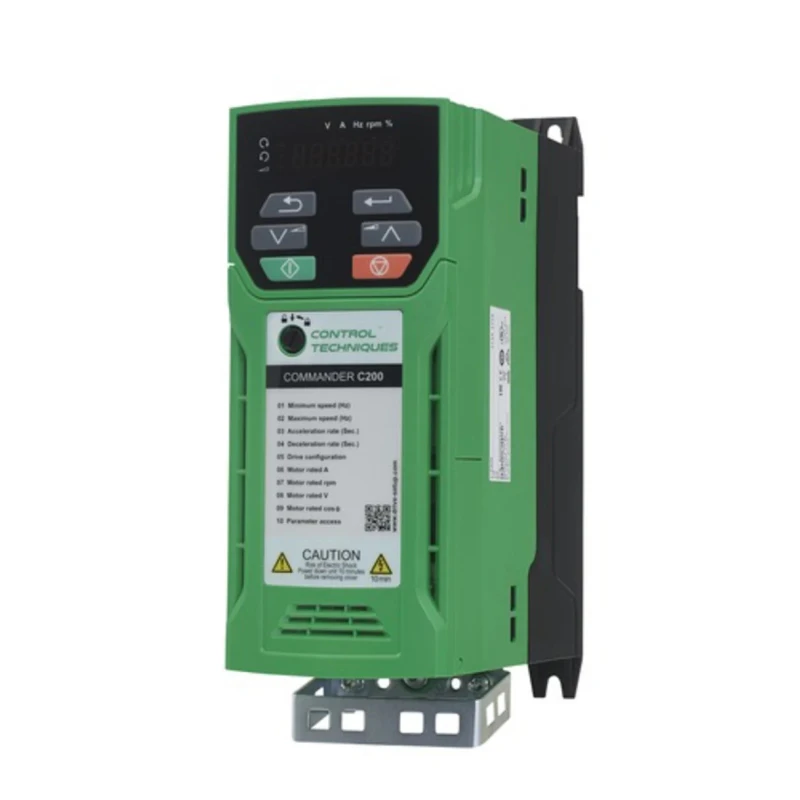 Control Techniques Inverter Drive 1.1 kW 3 Phase 480V C200 Series, Panel Mount, 3.2A, IP20, C200-02400032
