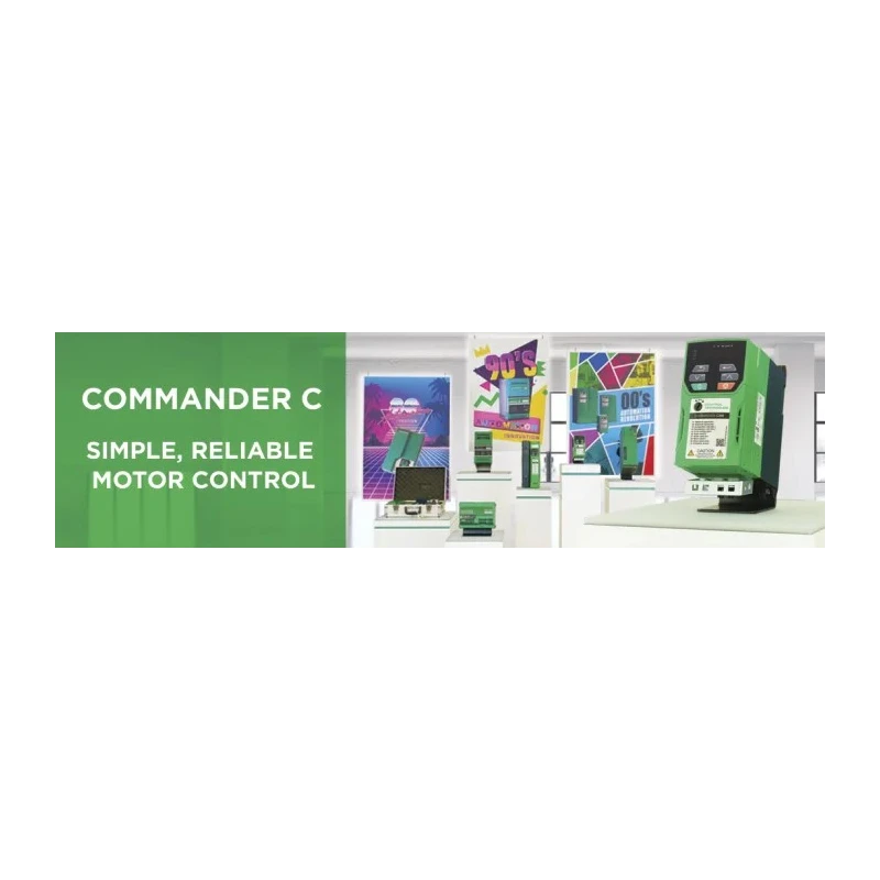 Control Techniques Inverter Drive 1.1 kW 3 Phase 480V C200 Series, Panel Mount, 3.2A, IP20, C200-02400032