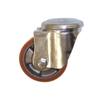 LAG Swivel Castor 120 kg Capacity 80 mm Wheel Die Cast Aluminium Ball Bearing 26202FB