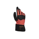 Mapa TITAN 850 Orange Nitrile Work Gloves Size 9 Durable Shock Grease & Oilproof, Reinforced Protection, Nitrile Coating 850