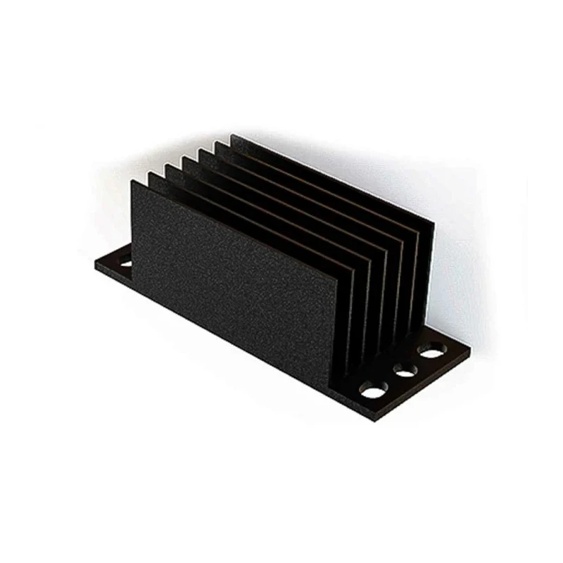 SPREADFAST Heatsink for 1/8 Brick DC/DC Converter, Aluminium, 58.4 mm × 22.9 mm × 19.7 mm HS-DC-1/8-LFL-20