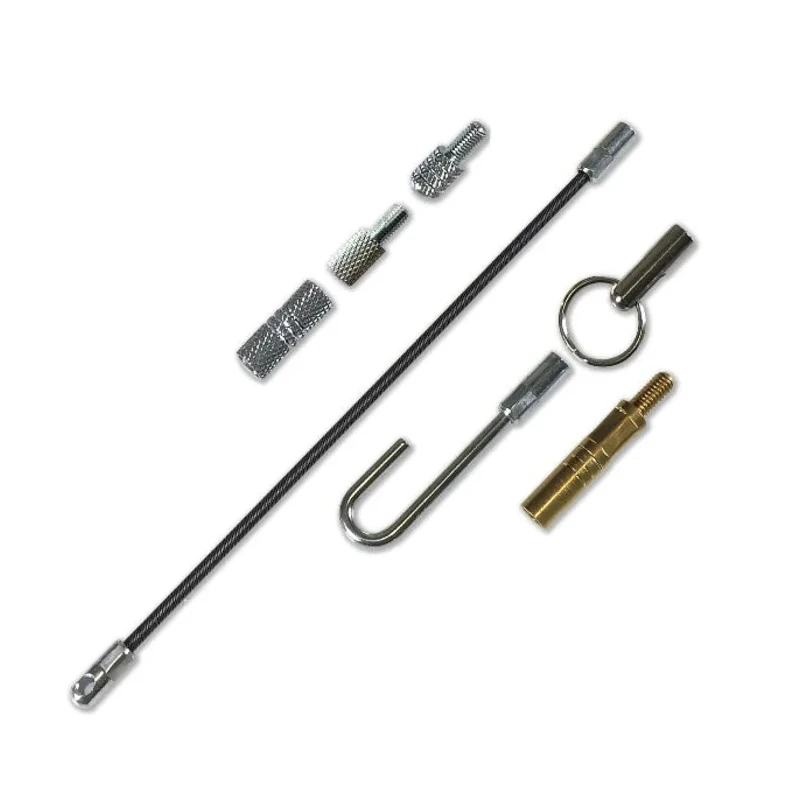 CK Cable Rod Kit with Hook, Gender Changer, Flexi Lead, Flat Bullet, Domed Bullet, Ring, In-Line Swivel T5440