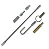 CK Cable Rod Kit with Hook, Gender Changer, Flexi Lead, Flat Bullet, Domed Bullet, Ring, In-Line Swivel T5440