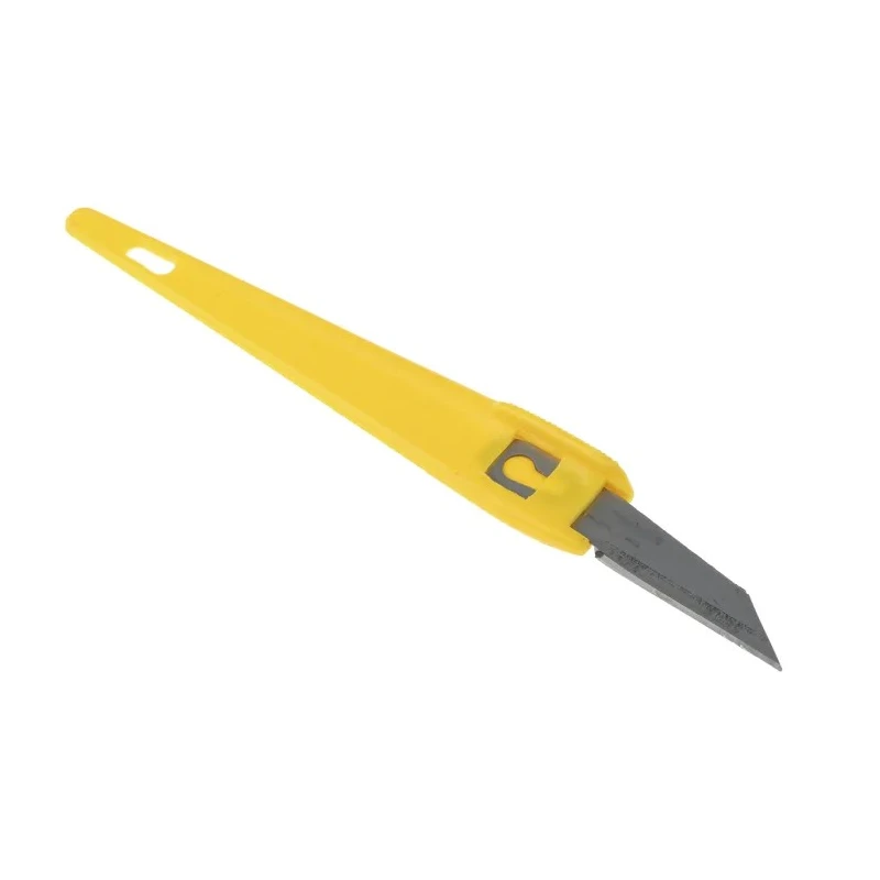 Stanley Craft Knife Set, Plastic Body, Flat Blade, 140mm Length, 3 Piece Set 0-10-601