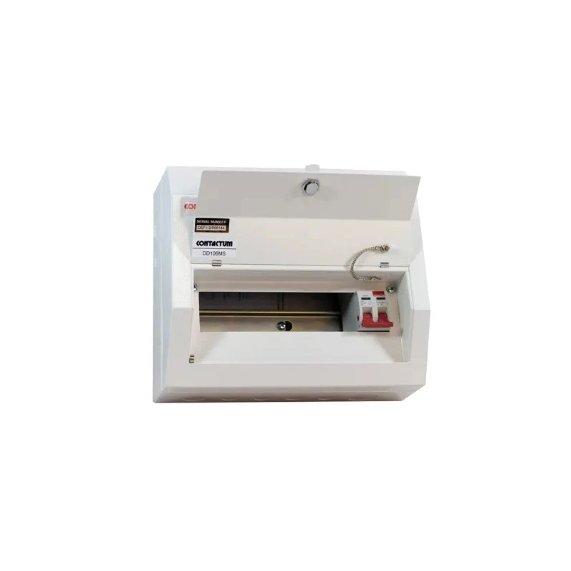 Contactum 14-Way Steel Consumer Unit 100A IP4X BS EN 61439-3 Defender DD141MS