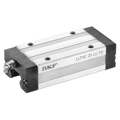Ewellix Makers in Motion Linear Guide Carriage, 24.4 kN Dynamic Load, 44.6 kN Static Load, 106.5 mm LLTHC 25 LU T0 P5